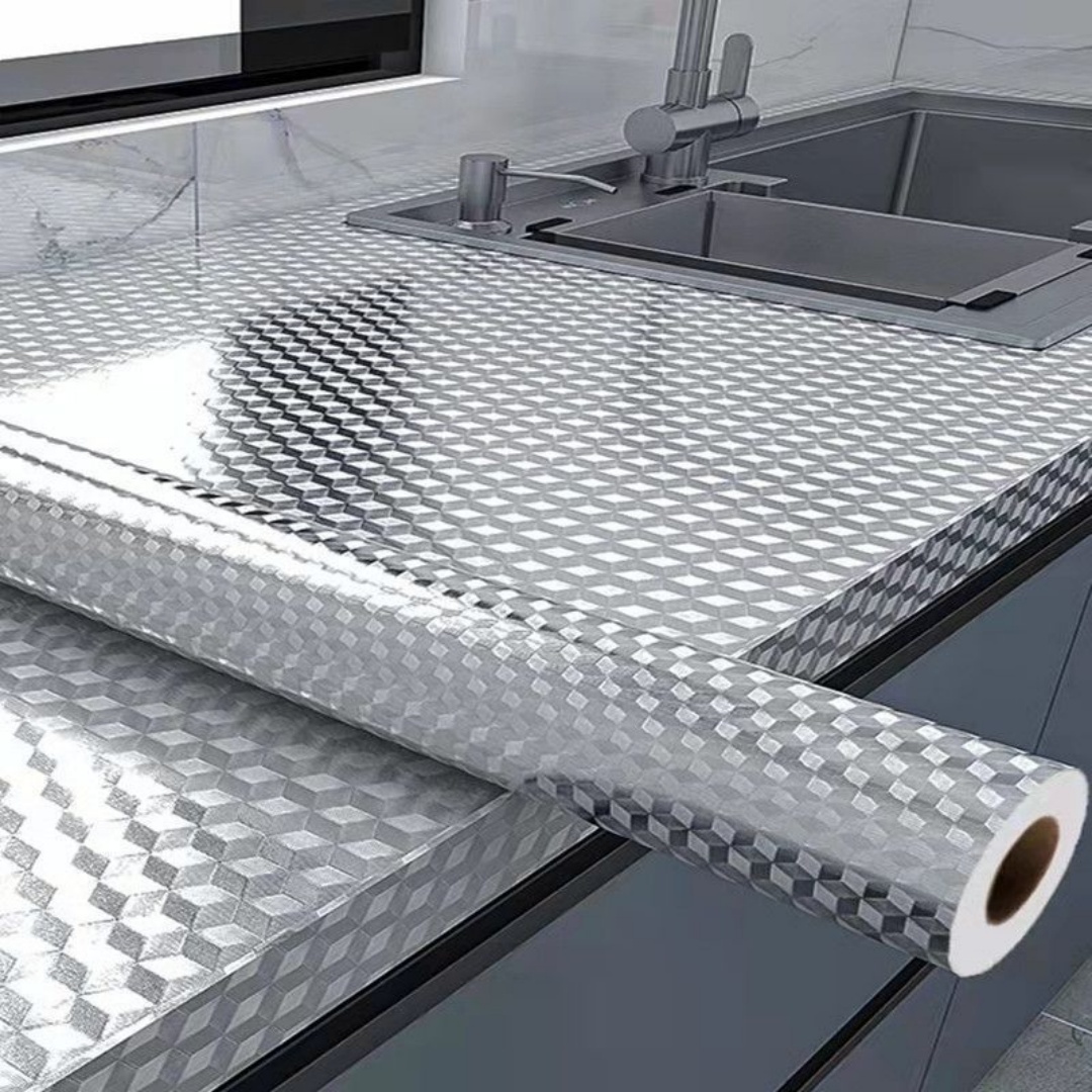 Commercial Kitchen Warmer - Alüminyum Folyo Mutfak Ocak Etiketi, Yağ