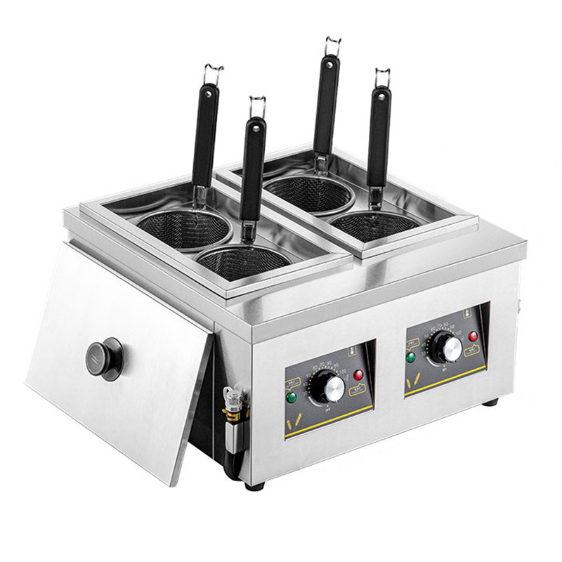 Induction Cooker Commercial - Ticari çift başlıklı dört başlıklı erişte
