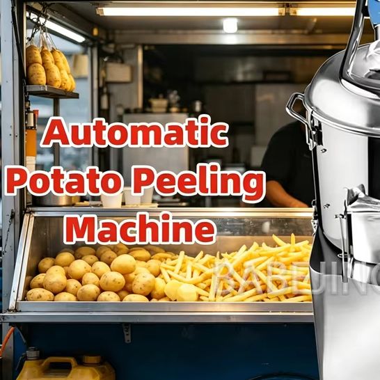 Commercial Potato Peeler - Yüksek Güçlü Paslanmaz Çelik Patates Soyma