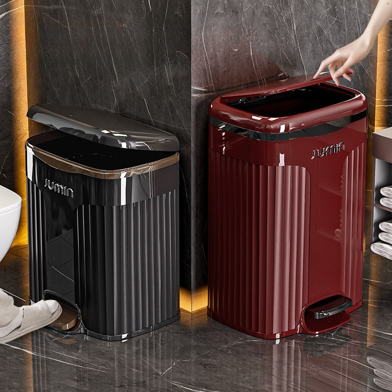 Commercial Kitchen Trash Can - 10/15L Ayak Pedallı Çöp Kovası Su