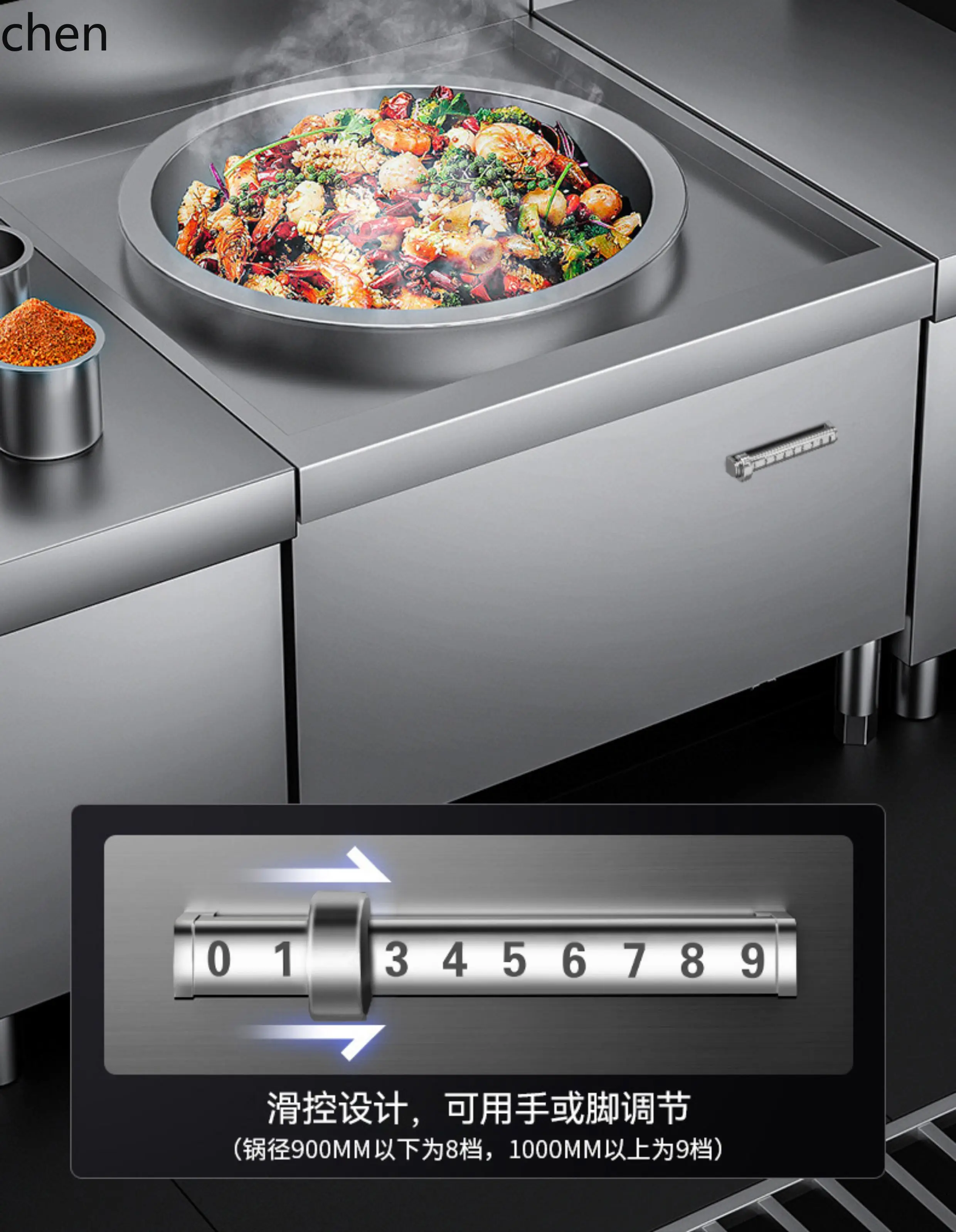 Induction Cooker Commercial - ZML ticari indüksiyonlu ocak büyük tencere