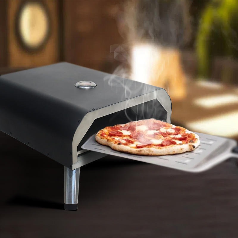 Commercial Kitchen Oven - 16 İnç Gazlı Pizza Fırını Taşınabilir
