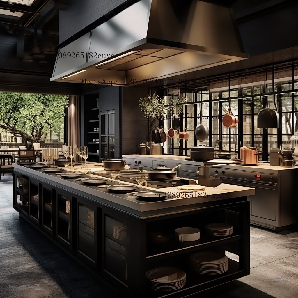 Commercial Kitchen Parts & Service - JINGSHUN 3D Ücretsiz Tasarım Mutfak Dolabı