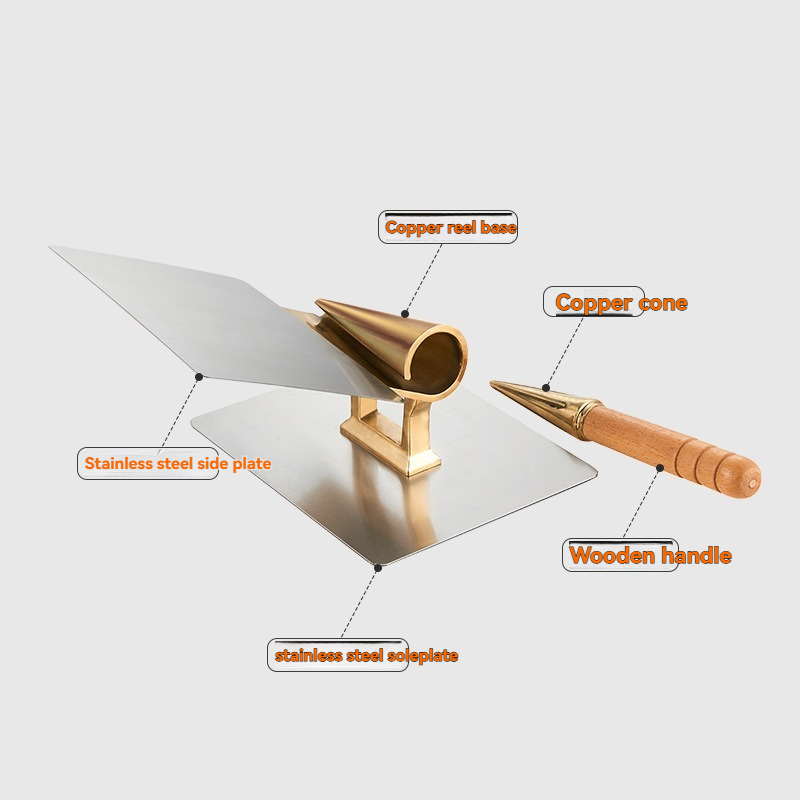 Commercial Kitchen Parts & Service - Profesyonel Bakır Konik Alet, Büyük Boy