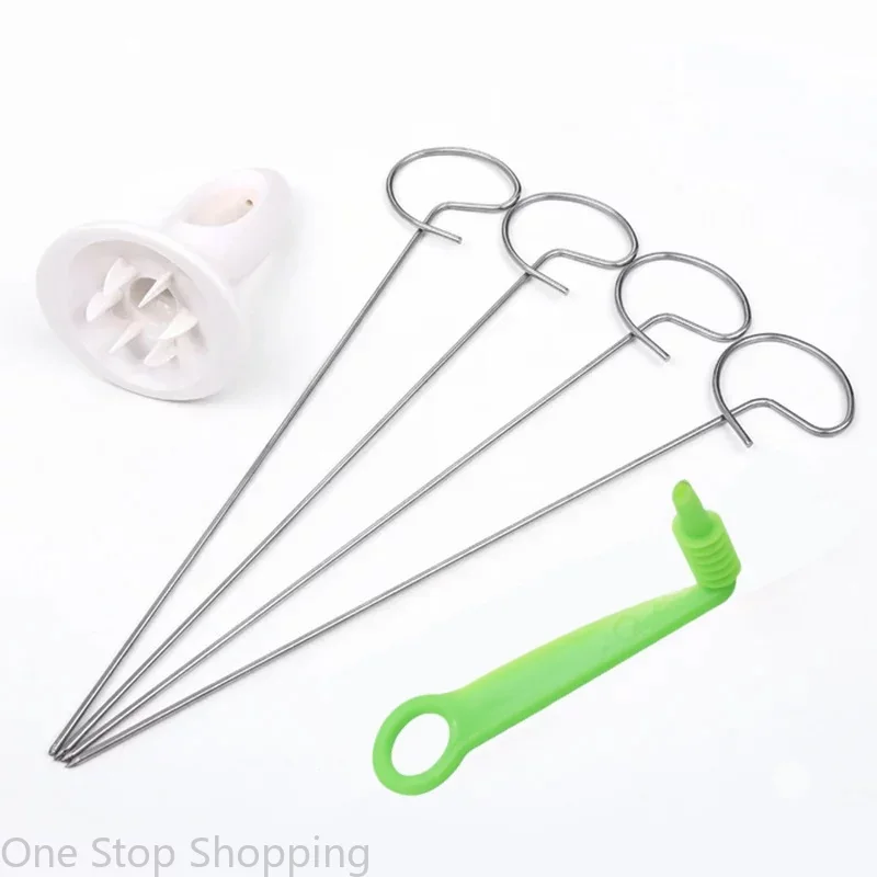 Commercial Potato Peeler - Spiralizer Cips Makinesi 4 Paslanmaz Çelik