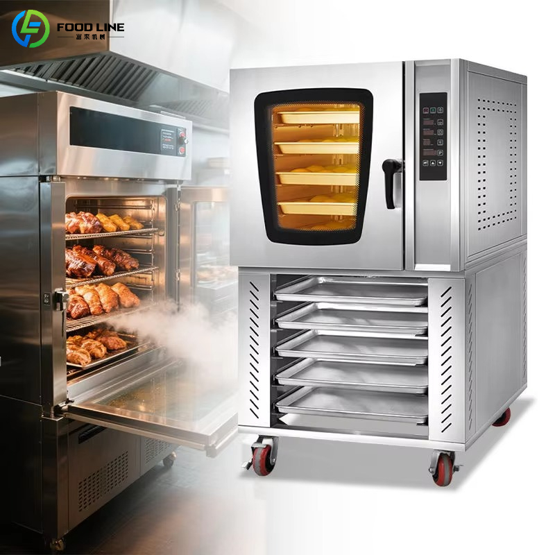 Commercial Kitchen Oven - Özelleştirilmiş Ticari Elektrikli Fırın Konveksiyonlu Pişirme