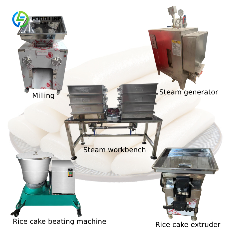 Ice Cream Mochi Maker - Otomatik Buharlı Japon Yapışkan Pirinç Kek