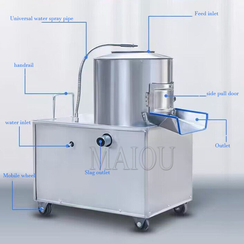 Endüstriyel Taro Soyma Makines - Commercial Potato Peeler incelemesi ve fiyatı