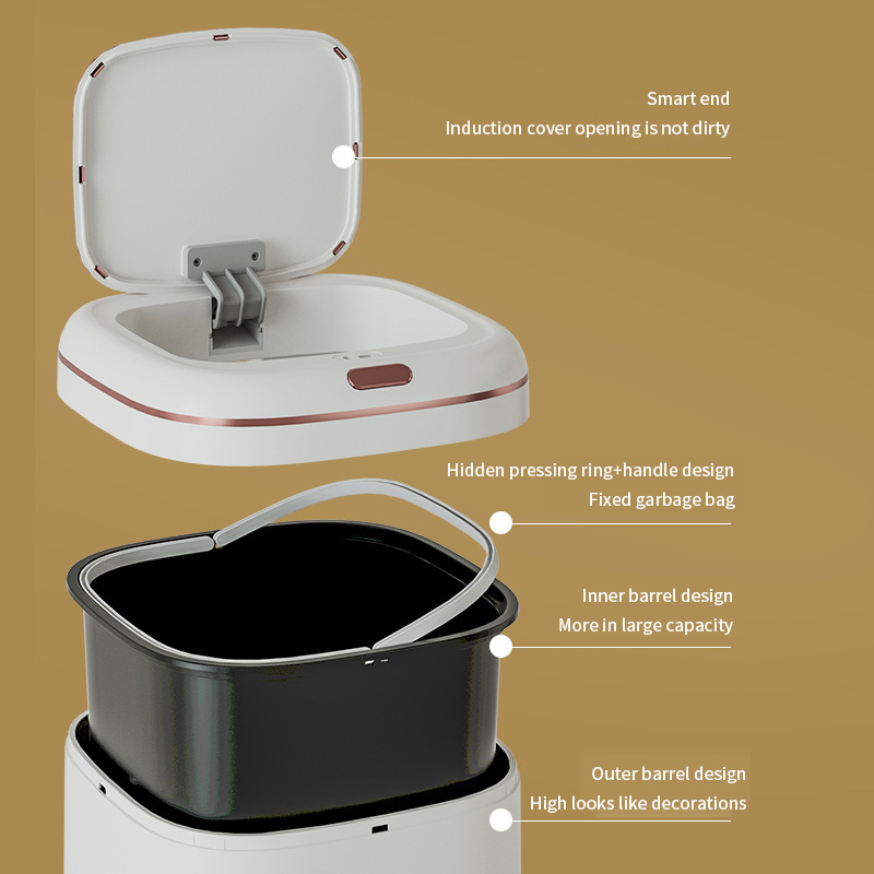 20/35/40L akıllı çöp tenekesi  - Commercial Kitchen Trash Can incelemesi ve fiyatı