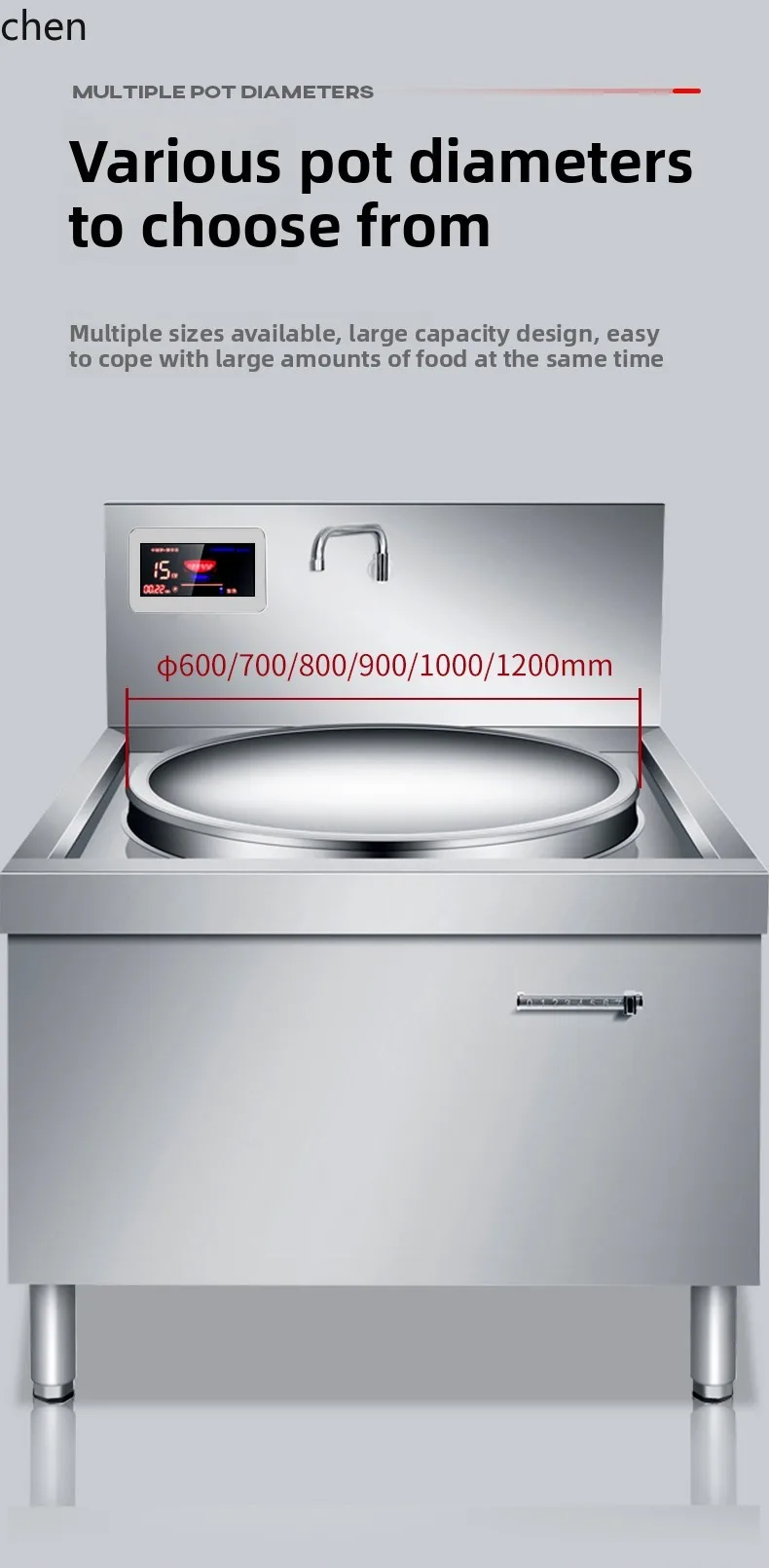 ZML ticari indüksiyonlu ocak b - Induction Cooker Commercial incelemesi ve fiyatı