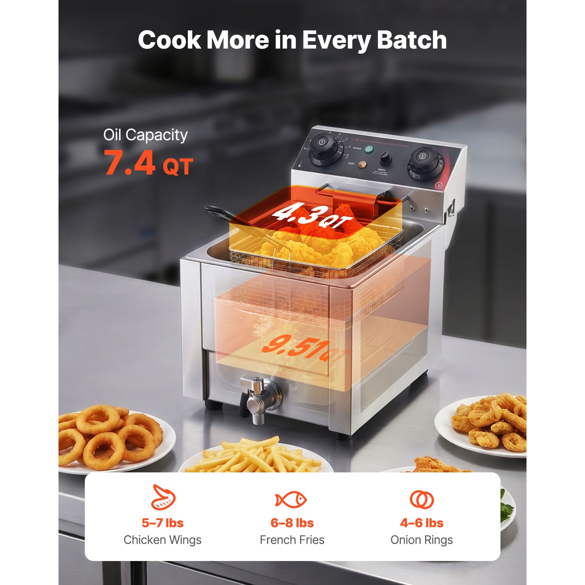 Ticari Elektrikli Fritöz, Yağ  - Induction Cooker Commercial incelemesi ve fiyatı