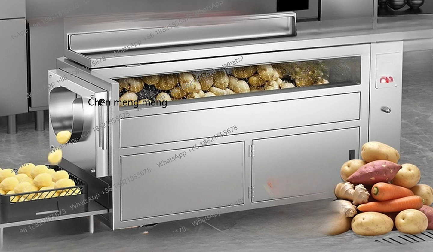 M138 Ticari Otomatik Fırçalı T - Commercial Potato Peeler incelemesi ve fiyatı