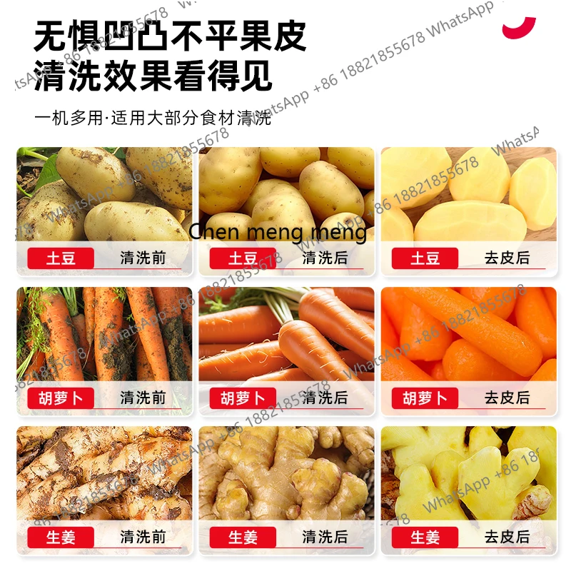 M138 Ticari Otomatik Fırçalı T - Commercial Potato Peeler incelemesi ve fiyatı