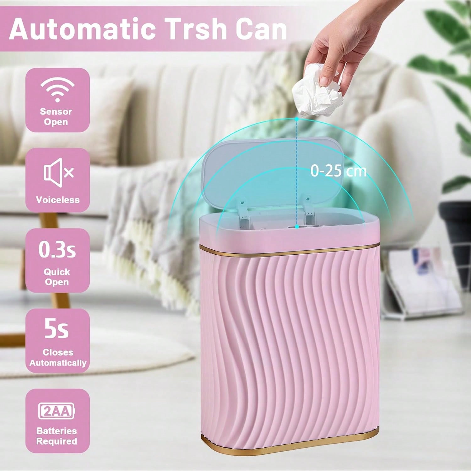Akıllı Hareket Sensörlü Çöp Ko - Commercial Kitchen Trash Can incelemesi ve fiyatı