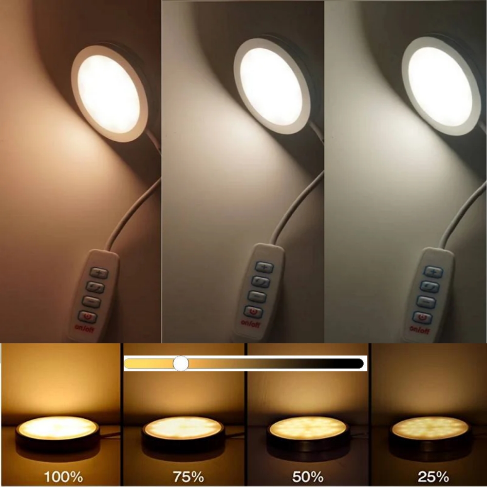 3 renk Ayarlanabilir USB Puck  - Commercial Kitchen Lighting incelemesi ve fiyatı