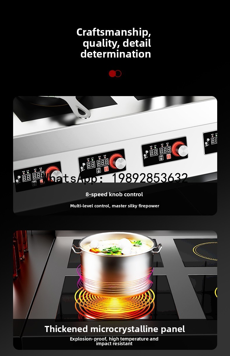 AB ticari indüksiyonlu ocak 4  - Induction Cooker Commercial incelemesi ve fiyatı