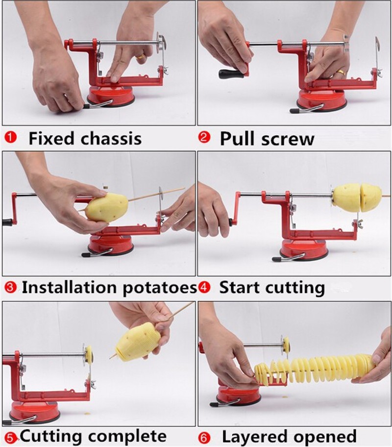 1 adet patates Twister patates - Commercial Potato Peeler incelemesi ve fiyatı