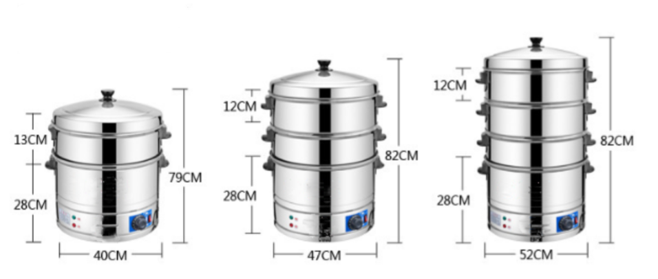 Ticari 35cm 40cm 47cm Paslanma - Commercial Kitchen Boiler incelemesi ve fiyatı