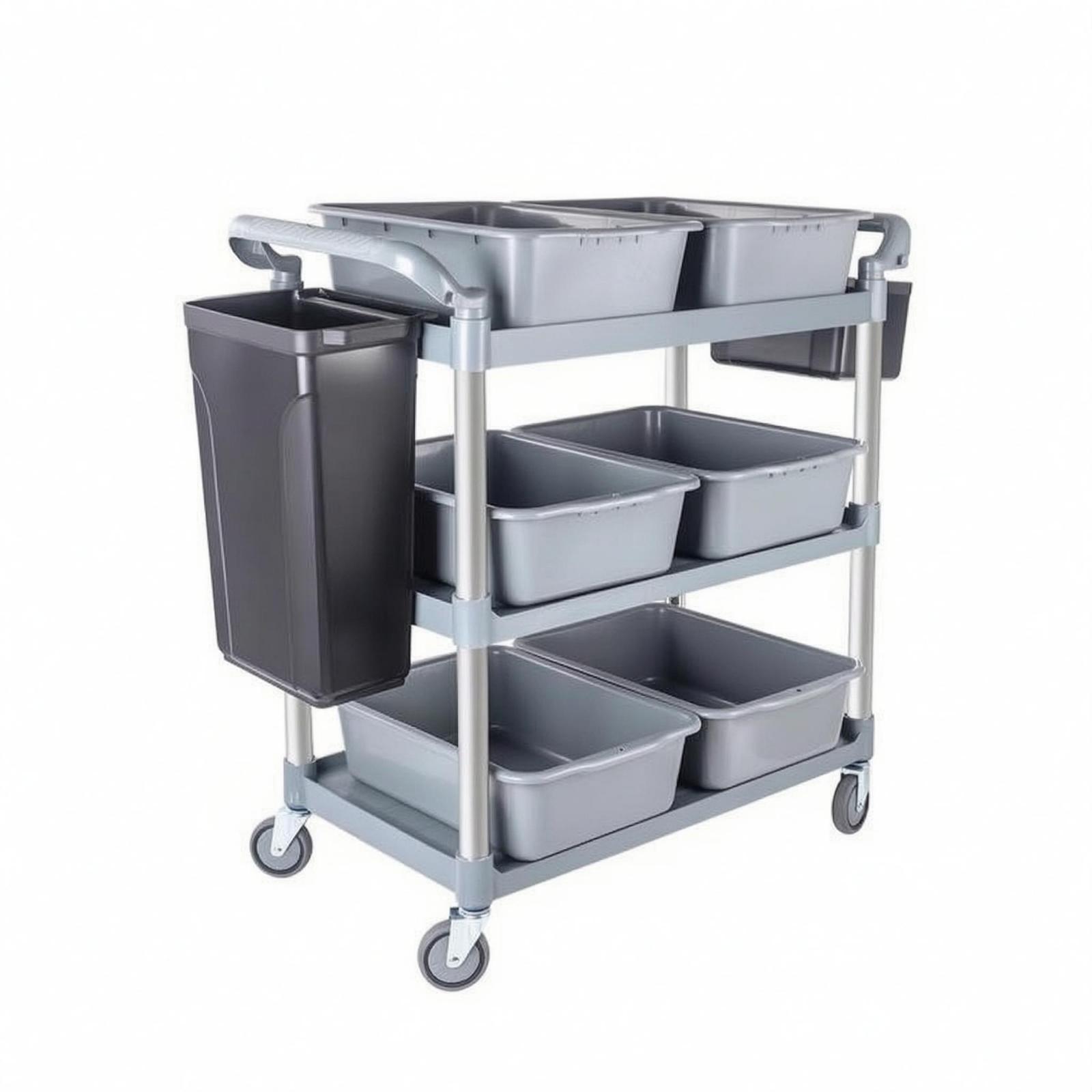 Çok Raflı Ticari Servis Arabas - Commercial Kitchen Cleaning Services incelemesi ve fiyatı