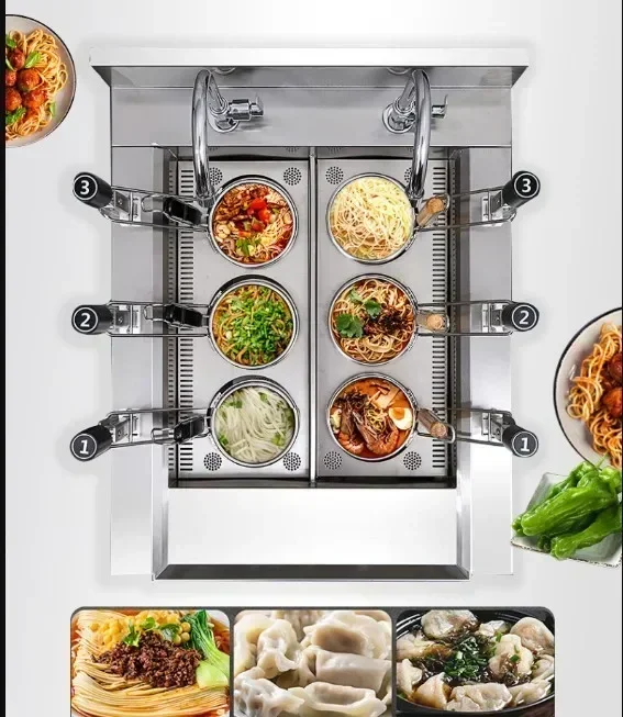 6 Sepetli Otomatik Yükselen Ma - Commercial Kitchen Boiler incelemesi ve fiyatı