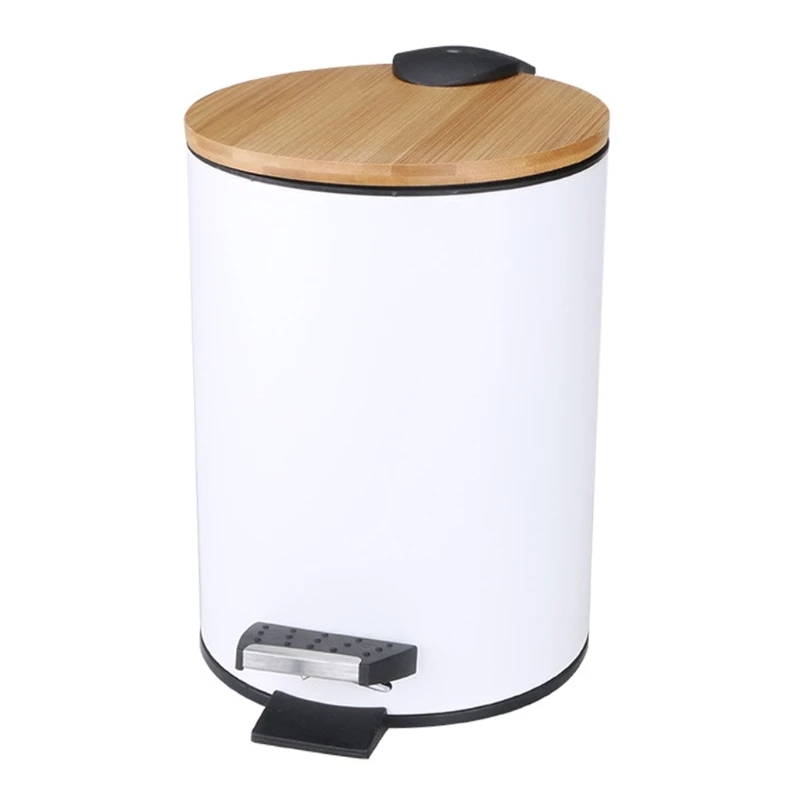 3/5L Ahşap Çevirmeli Adımlı Çö - Commercial Kitchen Trash Can incelemesi ve fiyatı
