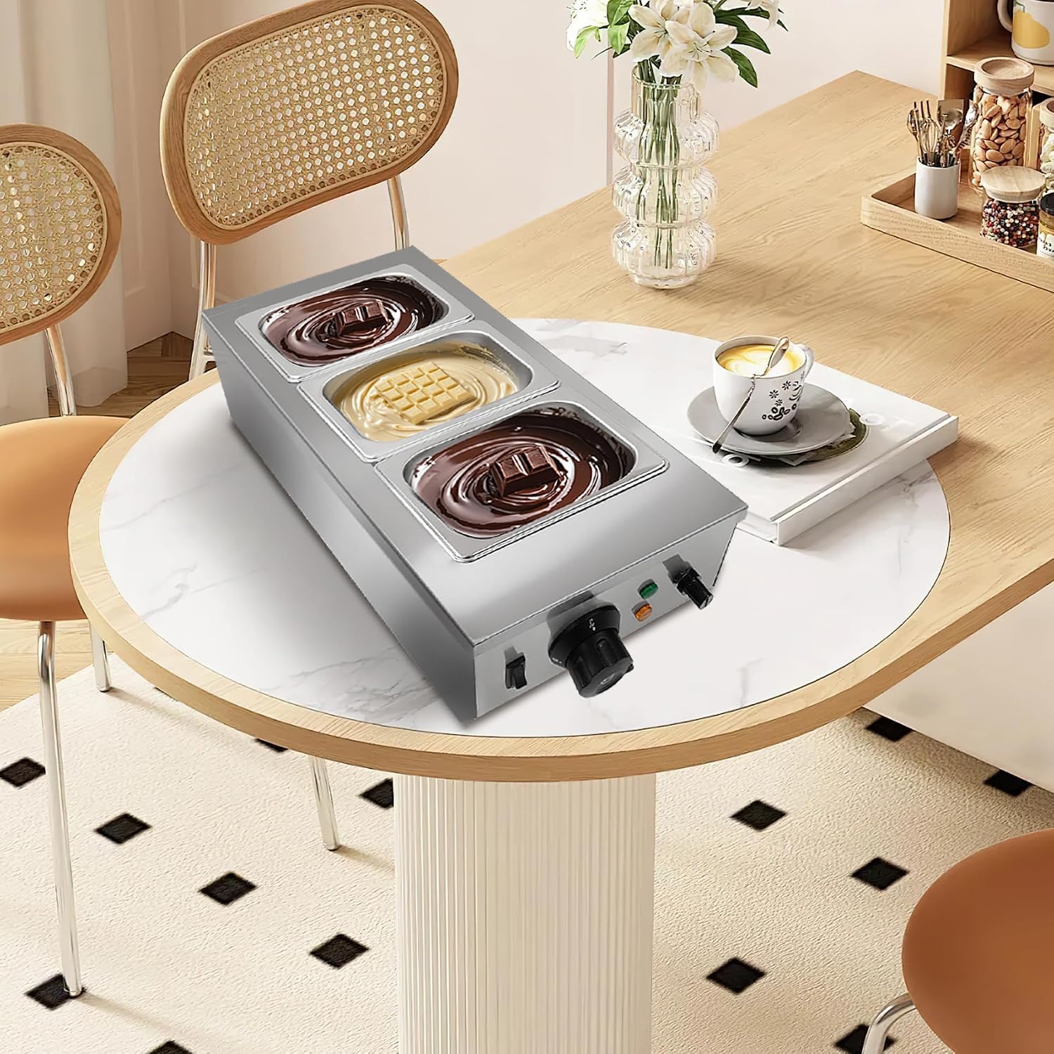 TWISTER.CK 1200W Çikolata Erit - Commercial Kitchen Warmer incelemesi ve fiyatı