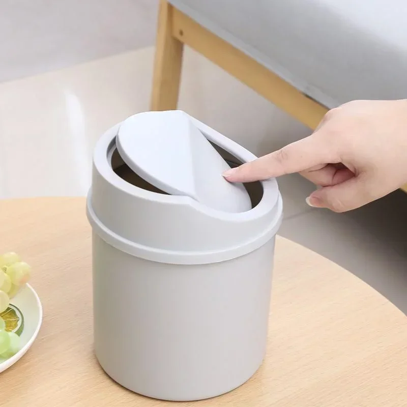 Kapaklı Mini Masaüstü Çöp Kova - Commercial Kitchen Trash Can incelemesi ve fiyatı