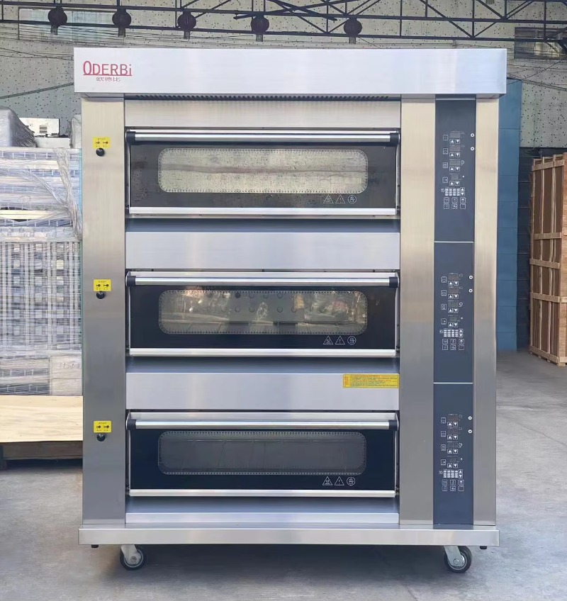 Özelleştirilmiş Ticari 3 Katlı - Commercial Kitchen Oven incelemesi ve fiyatı