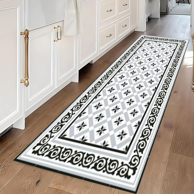 Mavi ve Gri Geometrik Desenli  - Commercial Kitchen Tile incelemesi ve fiyatı