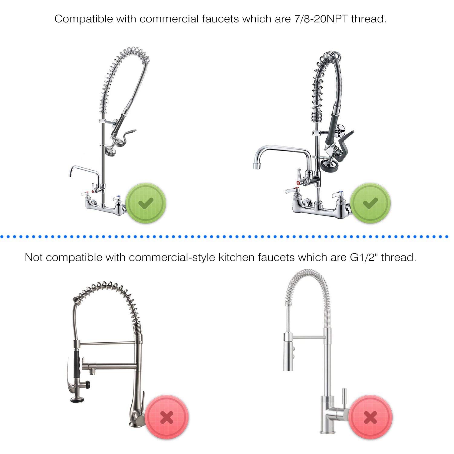 Stokta Ön Durulama Püskürtücü  - Commercial Kitchen Parts & Service incelemesi ve fiyatı