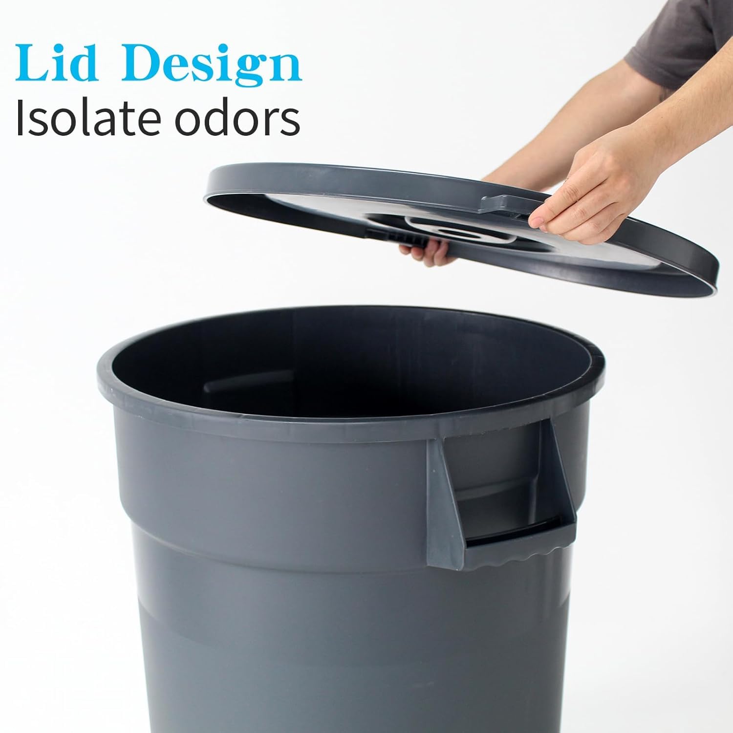 32 Galonluk Dış Mekan Çöp Kova - Commercial Kitchen Trash Can incelemesi ve fiyatı