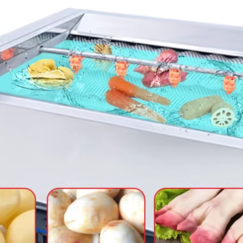 Ticari Fırça Rulolu Sebze Yıka - Commercial Potato Peeler incelemesi ve fiyatı