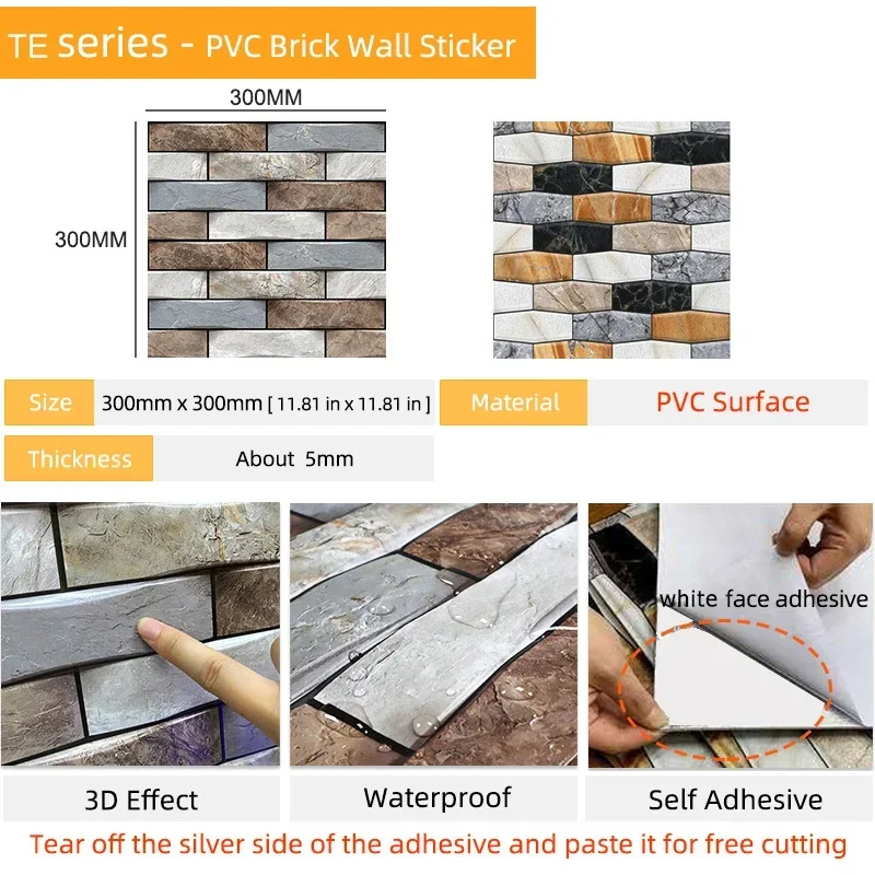 10 adet duvar etiketi su geçir - Commercial Kitchen Wall Panels incelemesi ve fiyatı